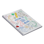 第2グレードのノートブック新学期へようこそ ノートブック (右側)