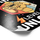 第2グレードのロック解除レベル上げ新学期1番目 フォトプリント            (角)