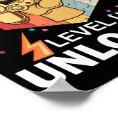 第2グレードのロック解除レベル上げ新学期1番目 ポスター (角)