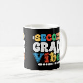 第2グレードVibes新学期おもしろいGroovy コーヒーマグカップ (正面右)