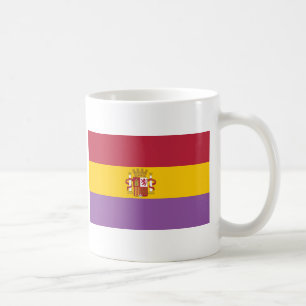 第2スペインのな共和国の旗(1931-1939年) コーヒーマグカップ