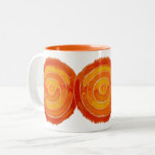 第2チャクラの医術#1 ツートーンマグカップ (正面左)