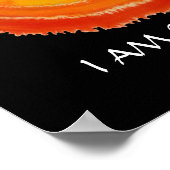 第2チャクラアート: #1:創造性問題 ポスター (角)