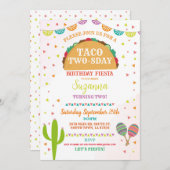 第2バースデータコフィエスタ誕生日パーティメキシコ2 招待状 (正面/裏面)