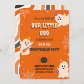 第2バースデーハロウィーン招待状 招待状 (正面/裏面)