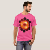 第2ブラックホール射手座A銀河系惑星Ast Tシャツ (正面フル)