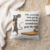 第2マウスはチーズを得ます クッション (ブランケット)