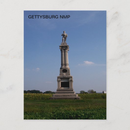 第2ミシガンカルヴァリ旅団 ポストカード (正面)