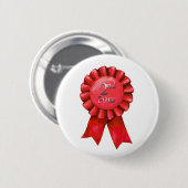 第2リボンの勝者のバッジを置いて下さい 缶バッジ (正面&裏面)