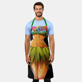 第2ルアウ（ハワイ式宴会）または台所笑いエプロン エプロン