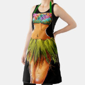 第2ルアウ(ハワイ式宴会)または台所笑いエプロン エプロン (インサイチュ)