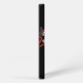 第2レンジャー大隊、75th INF旧式スクロールタブ iPhoneケース (右側面)