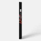 第2レンジャー大隊、75th INF旧式スクロールタブ iPhoneケース (左側面)
