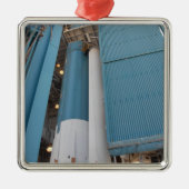 第2ロッ無地のクモータはプラム内に移動する メタルオーナメント (正面)