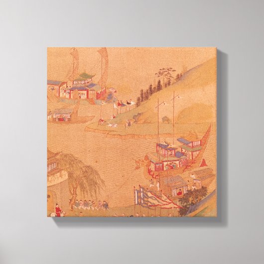 第2代隋の皇帝 キャンバスプリント (正面)