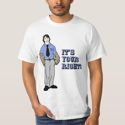 第2修正くまの腕 Tシャツ (正面)