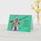 第2修正の挨拶 カード (黄色い花)