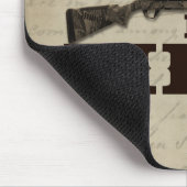 第2修正は米国憲法修正第一項を保護します マウスパッド (コーナー)