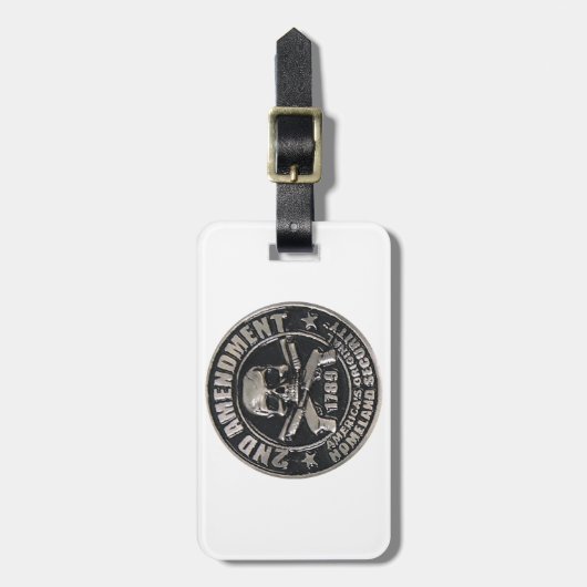 第2修正メダル ラゲッジタグ (正面縦)