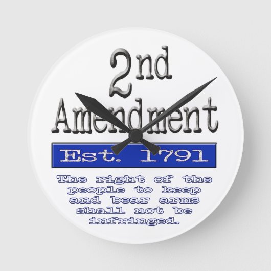 第2修正 ラウンド壁時計 (正面)