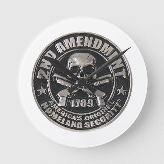 第2修正Medal.png ラウンド壁時計 (正面)