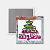 第2回アラスカン魚釣り師団フィン地獄 マグネット (正面/裏面)