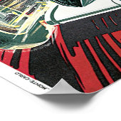 第2回グランプリ自動車デモナコ ポスター (角)