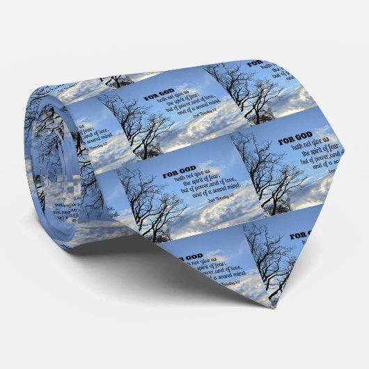 第2回テモテ1:7 KJV ネクタイ (ロール)