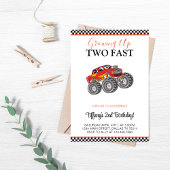 第2回バースデーパーティーカーズパーティー2速 招待状