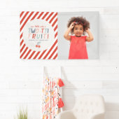 第2回バースデーフルーツ夏の子供たちのパーティー写真 横断幕 (インサイチュ)