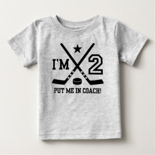 第2回バースデーホッケー ベビーTシャツ