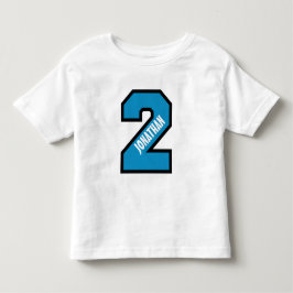 第2回バースデーボーイスポーツ第2回A01 トドラーTシャツ