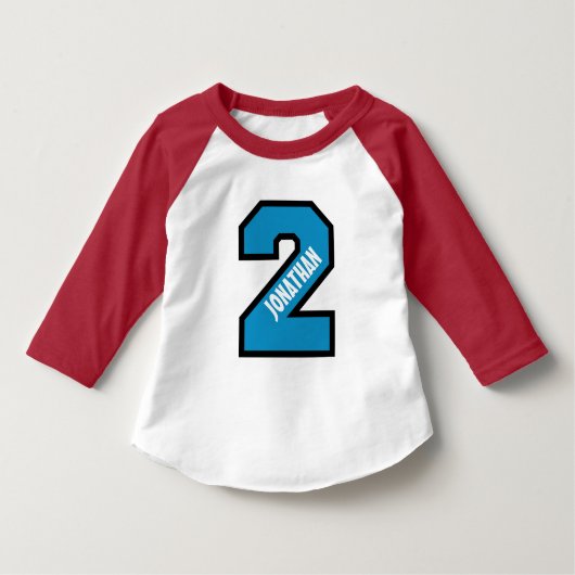 第2回バースデーボーイスポーツ第2回A01 トドラーTシャツ (正面)