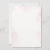 第2回ムーンガール誕生日パーティーピンク 招待状 (裏面)