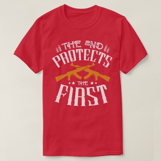 第2回第保護一銃権改正 Tシャツ (デザイン正面)