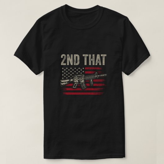 第2回第2回補正銃権所有者AR-15 Tシャツ (デザイン正面)