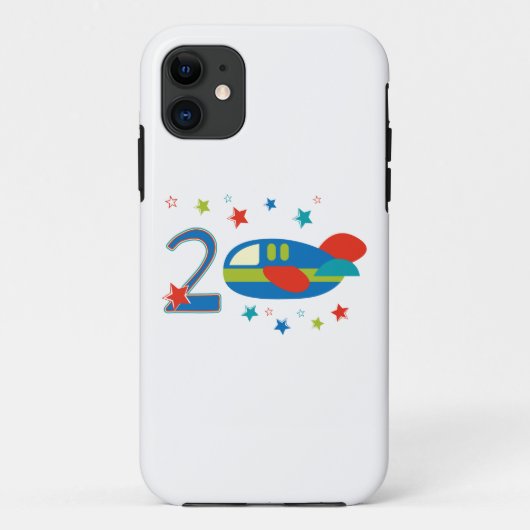 第2回誕生日の飛行機 Case-Mate iPhoneケース (裏面)
