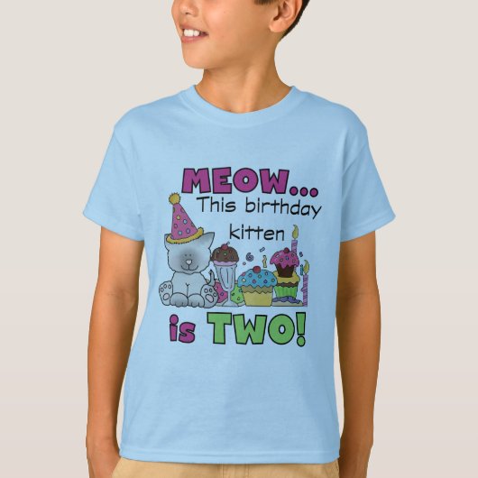 第2回誕生日Tシャツとギフト Tシャツ (正面)