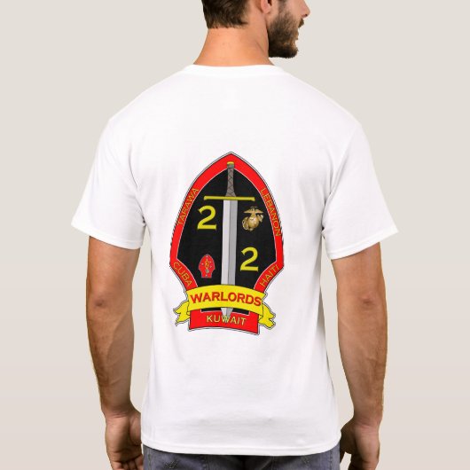 第2大隊第2海軍 Tシャツ (裏面)