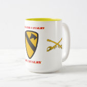 第2大隊第5騎兵第1騎兵団 ツートーンマグカップ (正面右)