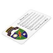 第2大隊 – 75th Ranger w/Tabマグネット4x6 マグネット (左側)