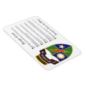 第2大隊 – 75th Ranger w/Tabマグネット4x6 マグネット (右側)