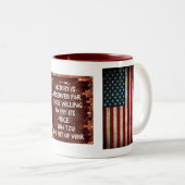 第2大隊 – 75th Ranger w/tab - Victory Mug ツートーンマグカップ (正面右)