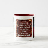 第2大隊 – 75th Ranger w/tab - Victory Mug ツートーンマグカップ (中央)