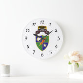 第2大隊 – 75th Ranger w/Tab - Wall Clock ラージ壁時計 (ホーム)