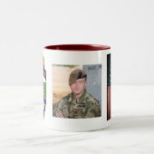 第2大隊- /Tab第75レーンジャー-写真のマグ ツートーンマグカップ (中央)