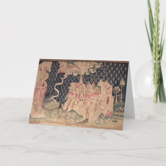 第2天使はバビロンの秋を発表します 案内状 (正面)