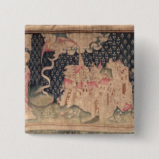 第2天使はバビロンの秋を発表します 缶バッジ (正面)