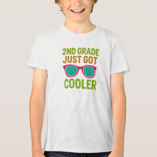 第2学年得クール 新学期キッズSh トライブレンドTシャツ