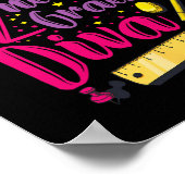 第2学年Diva学校女子服着ギの最初の日 ポスター (角)